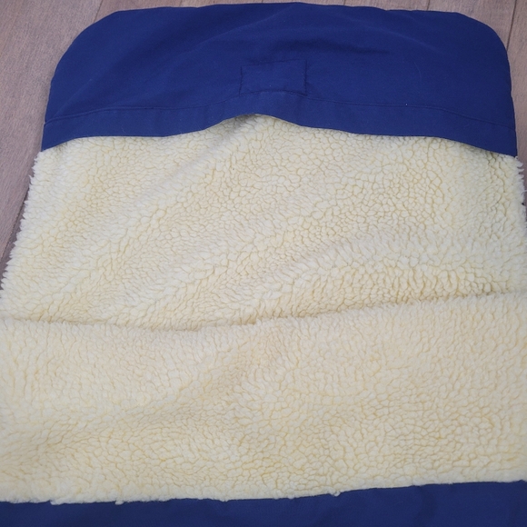 Vintage Holt Renfrew sherpa lined baby sleeping bag - Picture 2 of 13